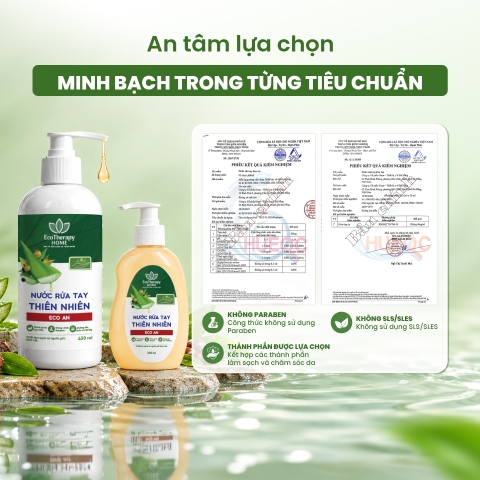 Nước Rửa Tay Chiết Xuất Thiên Nhiên Eco An 300ml