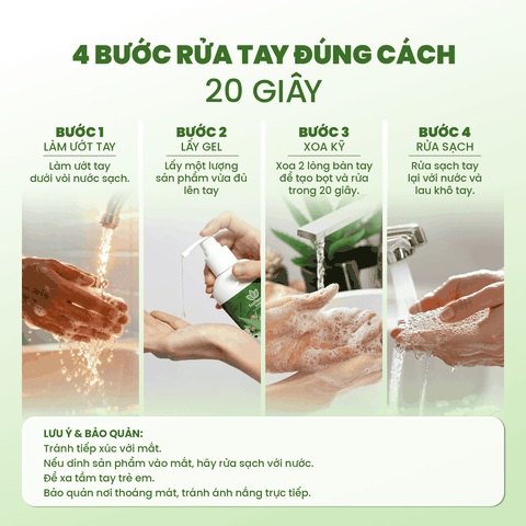 Nước Rửa Tay Chiết Xuất Thiên Nhiên Eco An