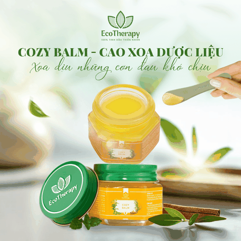 COZY BALM - CAO XOA DƯỢC LIỆU – XOA DỊU NHỮNG CƠN ĐAU KHÓ CHỊU