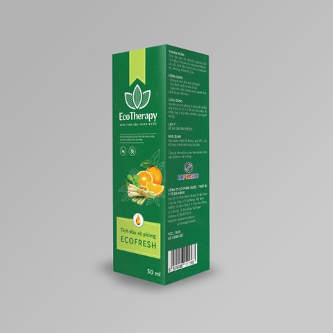 Tinh dầu xịt phòng EcoFresh Chai 50ml