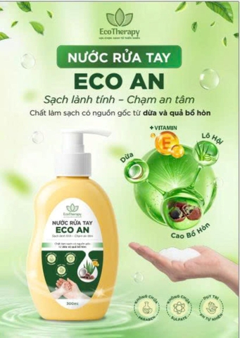 Nước Rửa Tay Chiết Xuất Thiên Nhiên Eco An 300ml