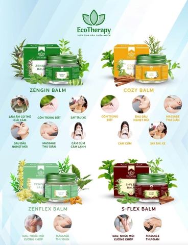 COZY BALM - CAO XOA DƯỢC LIỆU – XOA DỊU NHỮNG CƠN ĐAU KHÓ CHỊU