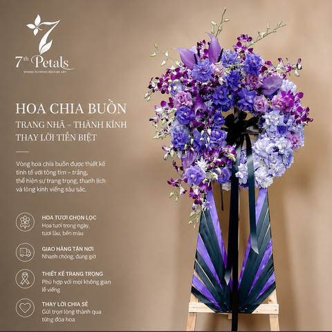 Hoa chia buồn - 7P001
