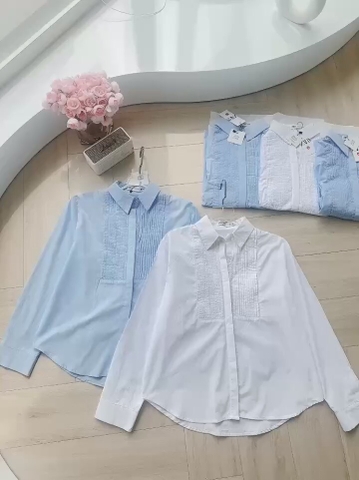 ÁO SƠ MI ZR LI DỌC DÀI TAY NỮ SẴN