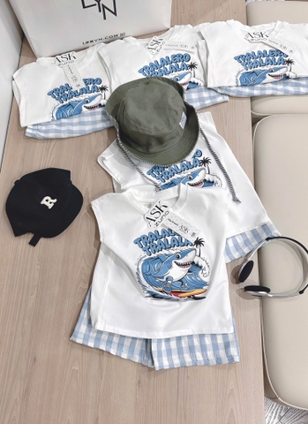 SET SÁT NÁCH TRALALA KẺ XANH BÉ TRAI