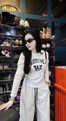 SET BỘ DÀI HAI DA GHI WELLDONE NỮ THU ĐÔNG SẴN