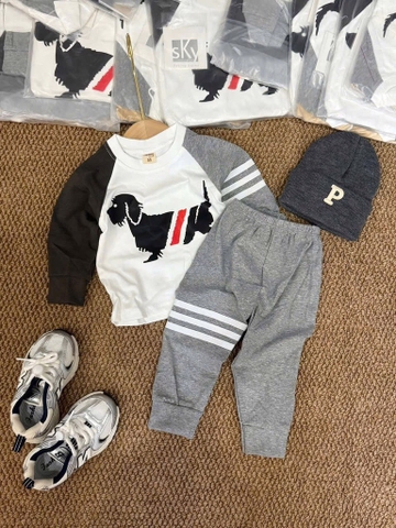 SET DÀI KẺ THOM HOẠ TIẾT CHÓ BÉ TRAI