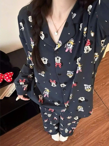SET NGỦ DÀI MICKEY NỮ THU ĐÔNG