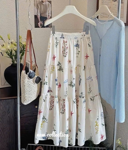 CHÂN VÁY HOA HÈ NỮ QC