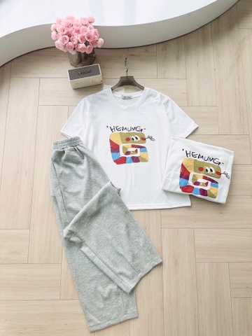 SET ÁO THUN HÌNH IN PET CAO CẤP CHO NỮ (SALE 119k)