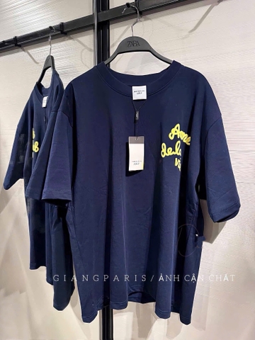 ÁO PHÔNG CỘC ACME XANH THAN MẸ CON