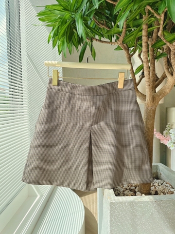 QUẦN VÁY DẠ KẺ LI TRƯỚC NỮ THU ĐÔNG SẴN