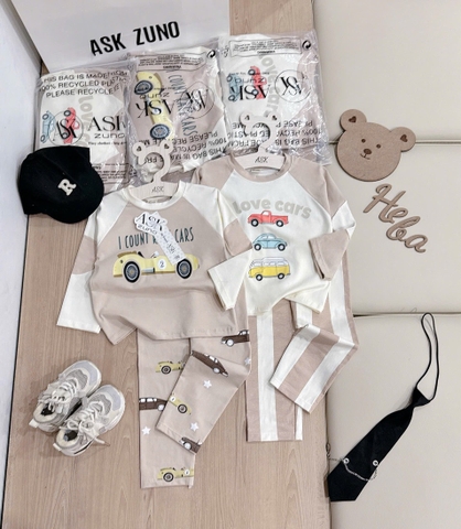 SET 2 BỘ DÀI Ô TÔ TONE HÀN BÉ TRAI