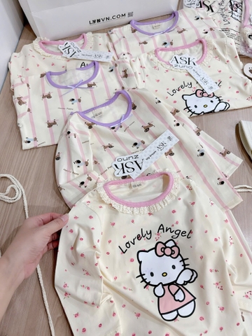 SET 2 BỘ KITTY BÉ GÁI
