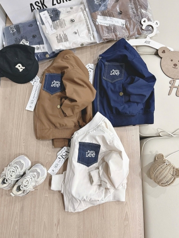ÁO KHOÁC GIÓ DÀI PHỐI TÚI JEAN BÉ TRAI
