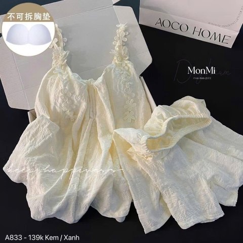 SET CỘC 2 DÂY HOA CHẤT VẢI NỮ SẴN (SALE 89k)