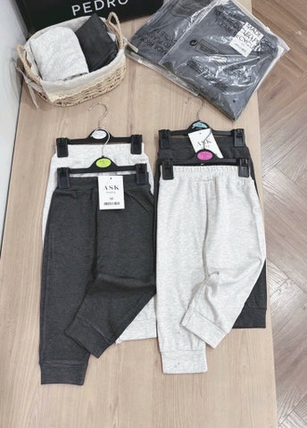 SET 2 QUẦN DÀI XÁM BÉ TRAI