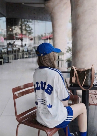 SET BỘ ADIDAS XANH COBAN NỮ