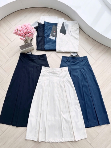 CHÂN VÁY XẾP LI DÁNG DÀI NỮ (SALE 60k)