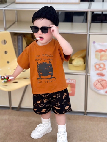 SET COTTON BATMAN CAM ĐẤT CHO BÉ TRAI( xả 50k)