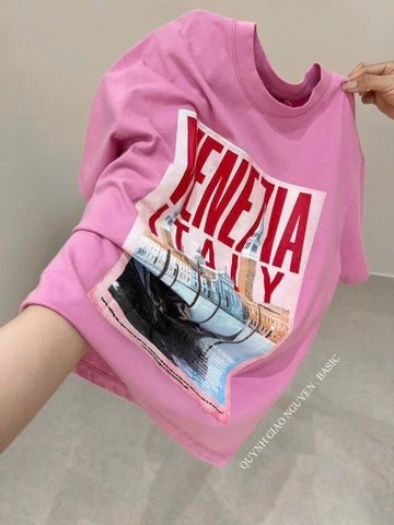ÁO PHÔNG NỮ HỒNG VENEZIA ITALY AP718 NỮ