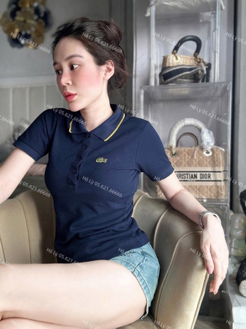 ÁO POLO THAN CÁ XẤU NỮ SẴN