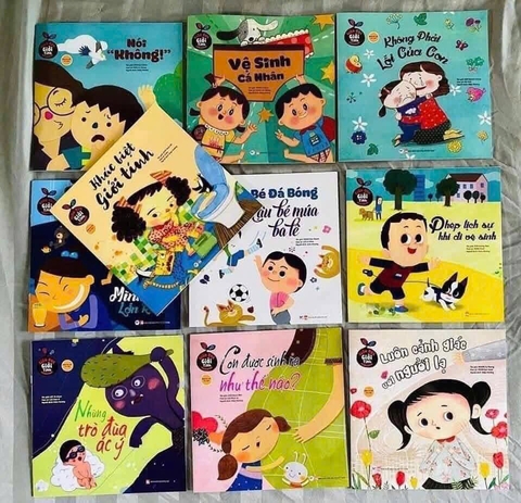 ĐỒ CHƠI - BỘ SÁCH 10 CUỐN CHO BÉ
