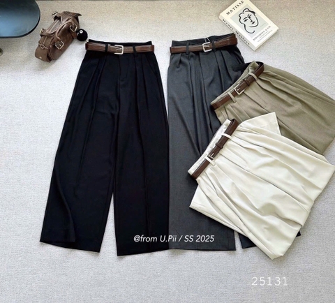 QUẦN SUÔNG 4 MÀU KÈM ĐAI NỮ