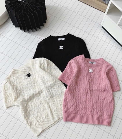 ÁO LEN NỮ NGẮN TAY QC THU ĐÔNG SẴN (xả 59k)
