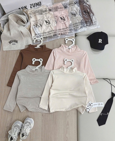 COMBO 4 ÁO GIỮ NHIỆT CỔ CAO BÉ GÁI