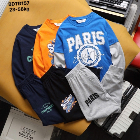 SET BỘ DÀI PARIS AUDIENCF SIZE ĐẠI 6 MÀU BÉ TRAI