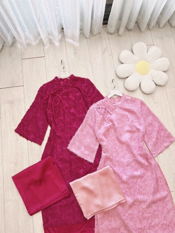 SET ÁO DÀI PHƯỢNG VŨ 4 TÀ NỮ SẴN (SALE 139k)