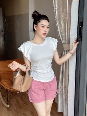 ÁO TAY BỒNG HAI LỚP NỮ SẴN
