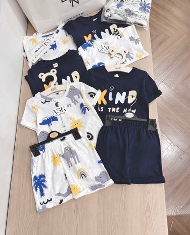 SET 2 BỘ KIND THAN TRẮNG BÉ TRAI SẴN