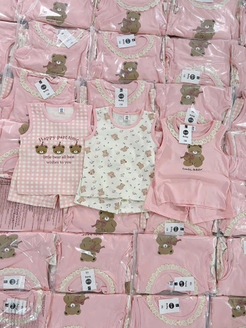 SET 3 BỘ ANIMALS BÉ TRAI BÉ GÁI SẴN ( SALE 99k)