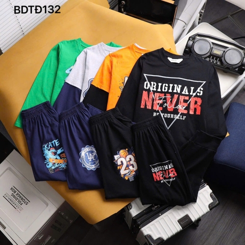 SET BỘ DÀI TAY SIZE ĐẠI THU ĐÔNG BÉ TRAI SẴN