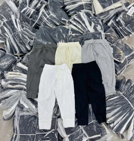 SET 5 QUẦN DÀI BẢNG MÀU GHI BÉ TRAI