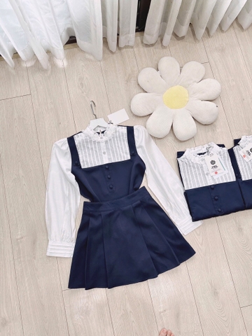 SET PHỐI LI CỔ REN MIXX CV XẾP Li 2 LỚP SẴN