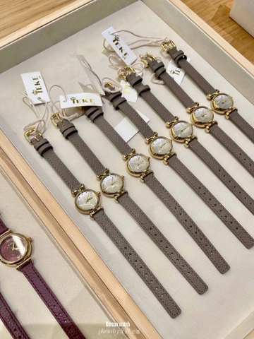 PHỤ KIỆN - ĐỒNG HỒ EIKE ĐỎ KAKI NỮ