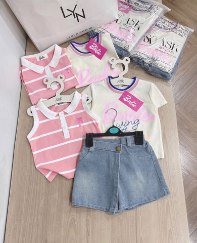 SET 3 CHI TIẾT BARBIE CHO BÉ GÁI