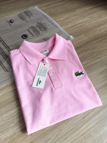 ÁO POLO CỘC MÀU PINK NỮ SẴN