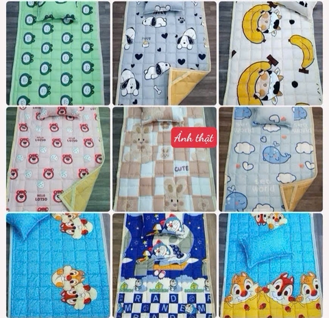 ĐỒ GIA DỤNG - SET THẢM KÈM GỐI BÉ TRAI BÉ GÁI
