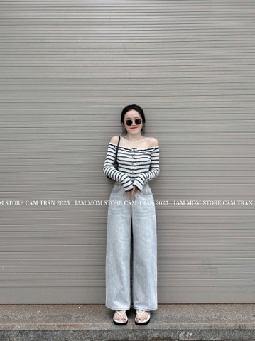 QUẦN JEAN KHÓI BẠC CN NỮ