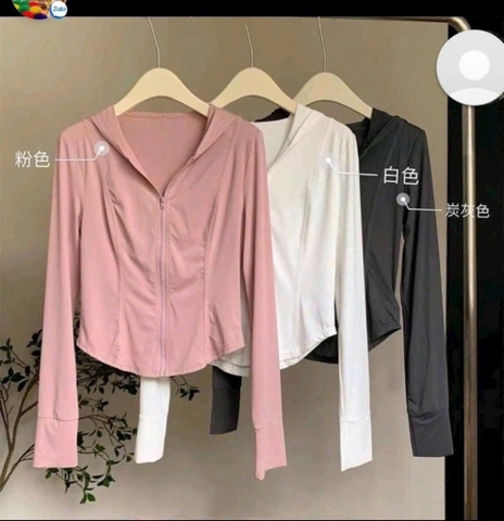 ÁO NẮNG CHỐNG TIA UV 4 MÀU NỮ