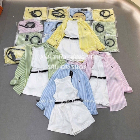 SET 4 CHI TIẾT SƠ MI KẺ NỮ (LOAD LẠI GIÁ)