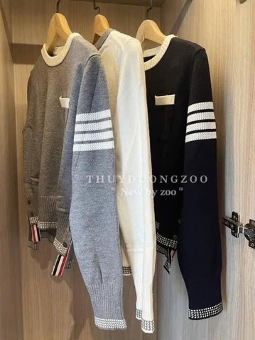 ÁO LEN THOM TÚI NGỰC NỮ THU ĐÔNG