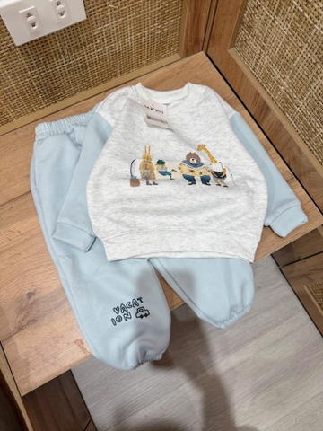 SET BỘ DÀI NỈ ĐỘNG VẬT PHỐI XANH BÉ TRAI