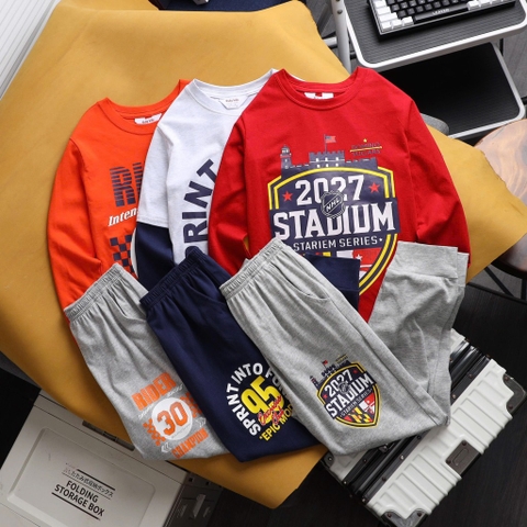 BỘ DÀI COTTON CHICAGO 2027 NEWYORK 30 SIZE ĐẠI BÉ TRAI