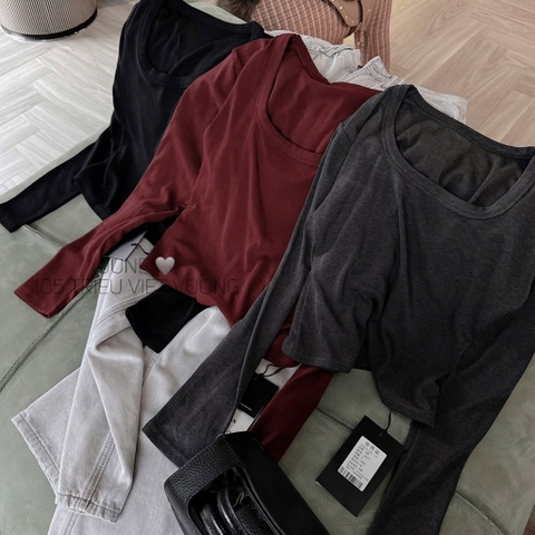 SET 3 ÁO DÀI TAY CỔ VUÔNG NỮ THU ĐÔNG