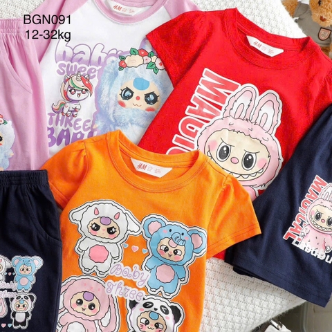 BỘ ĐÙI BÉ GÁI NHÍ XUẤT SIÊU XINH MỀM MÁT 4 MÀU BÉ GÁI